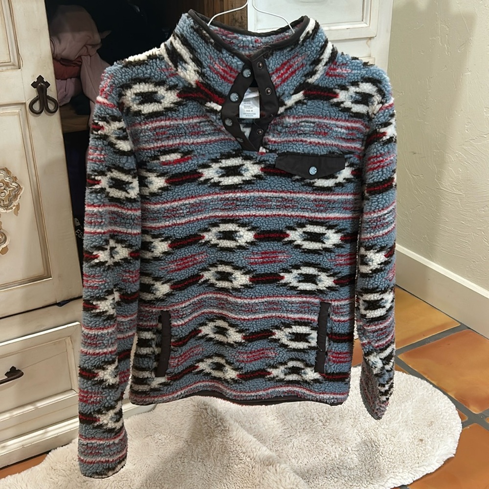 Cinch sweater/sweatshirt pull over